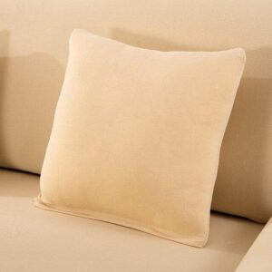 Beige Cushion Cover, Set of 2 (45x45cm)