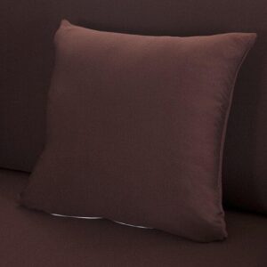 Coffee Brown Cushion Cover, Set of 2 (45x45cm)