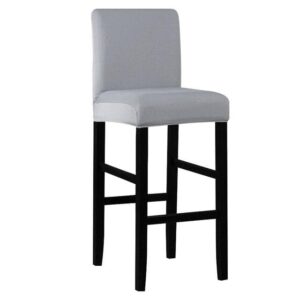 de Bar avec Dossier Bar Stool Cover