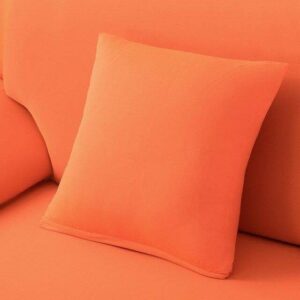 Orange Cushion Cover, Set of 2 (45x45cm)