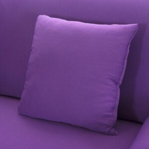 Purple Cushion Cover, Set of 2 (45x45cm)