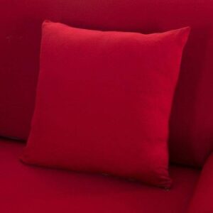 Red Cushion Cover, Set of 2 (45x45cm)